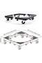 Adjustable Mobile Stand with 4 Wheels for Refrigerators and Washing Machines - 5