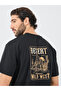 Back Graphic Print T-Shirt and Shorts Set - 4