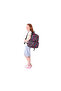 Girl's Heart and Kaukko Printed Black School Bag - Three Compartments - K1781 - 6