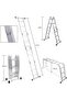 Multipurpose Aluminium Ladder 3.7 Mtr (12 Steps) For Home Office Factory and Profess - 4