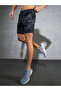 Solid 2-Way Stretch Tie-Dye Print Shorts
