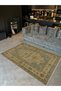 Mosso Antique Look Be Happy Text Detailed Woven Base Modern Decorative Carpet Mosso138 - 2