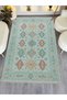 Mosso Antique Look Multicolored Patterned Woven Base Modern Decorative Carpet Mosso137 - 5