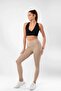 Yüksel Waist Steel Beige Leggings - 4