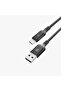 USB-A to USB-C Metal Plug Nylon Braided Cable 1.2 Meter