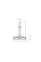 Chrome Bench Buffer M16X100 Diameter80 - 2