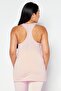 Women Sportswear Fit Training Tank Top, Light Pink - 4