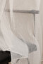 Seamless Plain Stitching Slub Model Tulle Curtain, Off-White Ironing-Free Tulle Curtain - 4