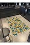 Mosso Colorful Flowers Detailed Woven Base Modern Decorative Carpet Mosso141 - 6