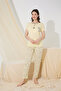 WOMEN'S VISCOSE SHORT SLEEVE PAJAMA SET