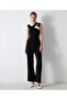 Black Woven Salopet - 6