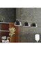مصباح LED E27، 40 واط، 7500 كلفن، أبيض، ضمان 3 سنوات - 4