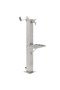 Garden Water Column Stainless Steel Square 95 cm