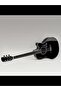 Orchid Black Elegance 41-Inch Full Size Acoustic Guitar – With Premium 5mm Padded Bag - 2