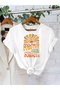 Forever Chasing Sunsets Printed Oversize Crew Neck T-Shirt