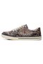 Women's Vegan Leather Multicolor Sneakers - the Cats of Istanbul Design - 3