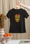 Iron Man Crew Neck 100% Cotton Printed Short Sleeve Children's and Teenage T-Shirt