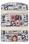 Women's White Wallet - Star Girl Design - 2
