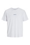 J&J Jjmine Men's Logo Printed Back T-Shirt White A1111 - 2