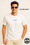 J&J Jjmine Men's Logo Back Logo Printed T-Shirt White A3333 - 8