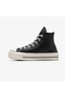 حذاء رياضي Chuck Taylor All Star Lift للجنسين باللون الأسود - 4