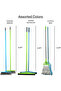 Clean & Care Cleaning Set for Home kitchen Broom Wiper Mop with Stick and Two Refill - 2