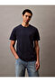 تي شيرت Ck Lv040hm265 Ss Smooth Cttn Solid Crewneck للرجال