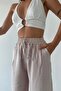 Siesta Leg Split Flowy Trousers T2015 - 3