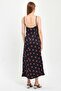 Thin Strap V-Necklace Dress - 4