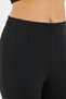 Women's Modal Fabric High Waist Wide Leg Sweatpants Black 8102-S - 8