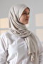شال حجاب من القطن الممشط الليكرا الجاهز والعملي - حجري - 6