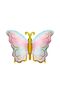 Pink 5 Year Old Number Balloon Set with Gold Butterfly - 3