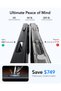 iPhone 16 Pro Halolock Mag Safe Classic Hybrid Silicone Case with Stand - Camera Control Button - 3