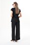 Women's Side Tie Detailed Sofia Linen Set 260106 - 260411 - 5