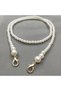 Handmade - Bag Strap with Pearl Elegance Accessories - 3