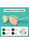 Aviator Sunglasses Gold/Pink AK2-4 - 4
