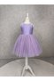 Girl's Island Model Evening Dress Lilac Skirt Pearl Dress