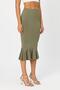 Women's Ruffle Detailed Elastic Waist Skirt - 4