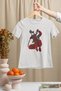 Chimichanga Crew Neck 100% Cotton Printed Short Sleeve Kids and Teens T-Shirt