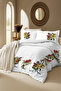 100% Cotton Colorful Floral Patterned Duvet Cover Set – 5D Digital Printing