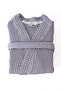 100% Cotton Unisex Kimono Bathrobe with Pockets Waffle Weaving Quick Dry and Color Options - 5