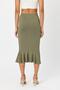 Women's Ruffle Detailed Elastic Waist Skirt - 6
