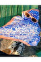 Hisset Retro Checkered Satin Scarf