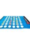 Connect 4 Game Blanket - 3 Piece Set Includes Plush Blanket, Discs, & Storage Bag - 3
