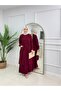 Buttoned Tunic and Pants Two-Piece Hijab Set Aslı
