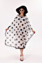 Kimono Pareo - Hijab Pareo - Polka Dot White 240X135 cm - 6