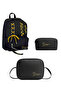 School Set – Bag + Thermal Nutrition + Pen Holder Yellow 1141