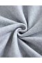 Diamond Lip Printed Hooded Pocket Cotton Gray Sweatshirt - 5