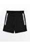 Xside Black Waist Tie Knitted Men's Shorts - 5