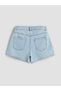 Trendlucky Girls' Jean Shorts with Kuromi Print and Difference in Color - 2